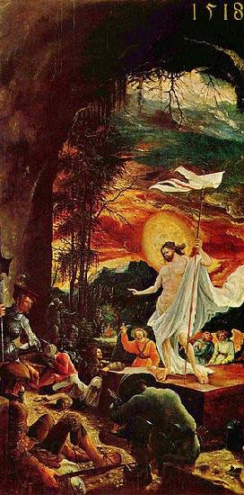 Albrecht Altdorfer Auferstehung Christi Spain oil painting art